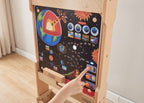 Earth Learning Board | Kids Space & Solar System Interactive Light-Up Educational Toy