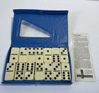 Domino Set 28 Pcs Portable Travel Suitcase | Classic Family Game