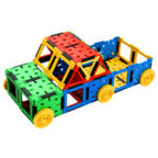 IQ House 175-Piece Building Block Set | Kids DIY STEM Construction Educational Toy