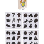 Shadow Paired Cards | Kids Educational Matching & Visual Logic Learning Game