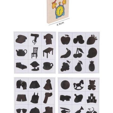 Shadow Paired Cards | Kids Educational Matching & Visual Logic Learning Game