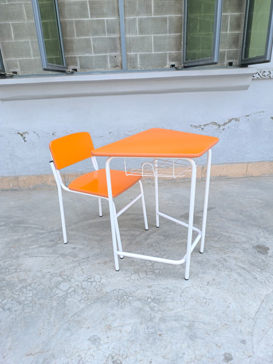 Round Table & Chairs | Kids Wooden Beachwood Study Set with 4 Chairs