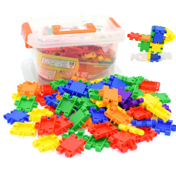 110 KITI KITS Building Blocks | Kids Educational Plastic Bricks STEM Construction Toy Set