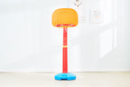Kids Basketball Hoop Set Adjustable | Plastic Basketball Stand Toy for Ages 3–8