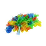 Transparent Water Pipe Building Blocks 48 Pcs | Kids Montessori STEM Construction Toy