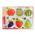 Wooden Puzzles Set of 5 | Kids Educational Fine Motor & Learning Puzzle Toys