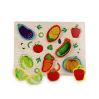 Wooden Puzzles Set of 5 | Kids Educational Fine Motor & Learning Puzzle Toys
