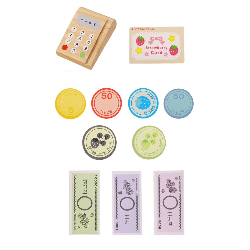 My Cash Register Toy for Kids | Pretend Play Supermarket Checkout Set with Scanner & Calculator