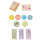 My Cash Register Toy for Kids | Pretend Play Supermarket Checkout Set with Scanner & Calculator