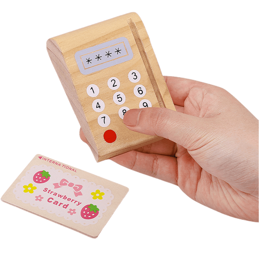 My Cash Register Toy for Kids | Pretend Play Supermarket Checkout Set with Scanner & Calculator