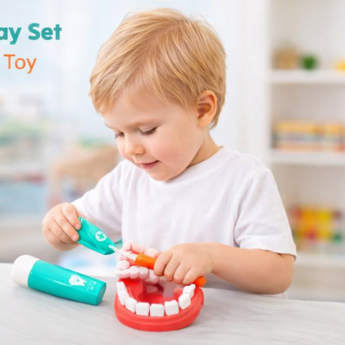 Dentist Check Teeth Doctor Simulation Funny Educational Toys For Children Kids