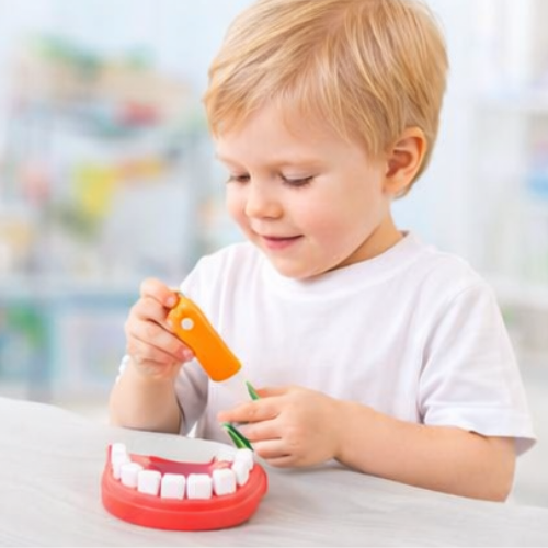 Dentist Check Teeth Doctor Simulation Funny Educational Toys For Children Kids