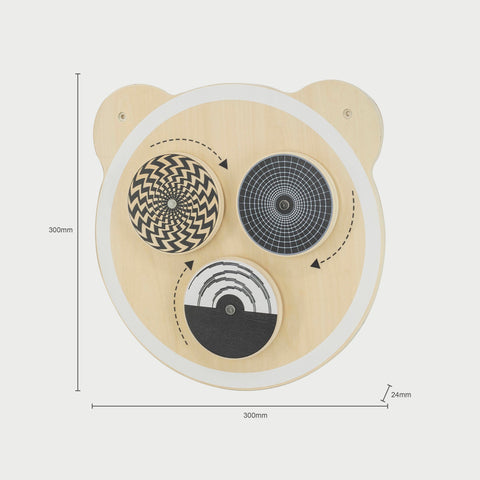 Wall Toy - Spinning Points
