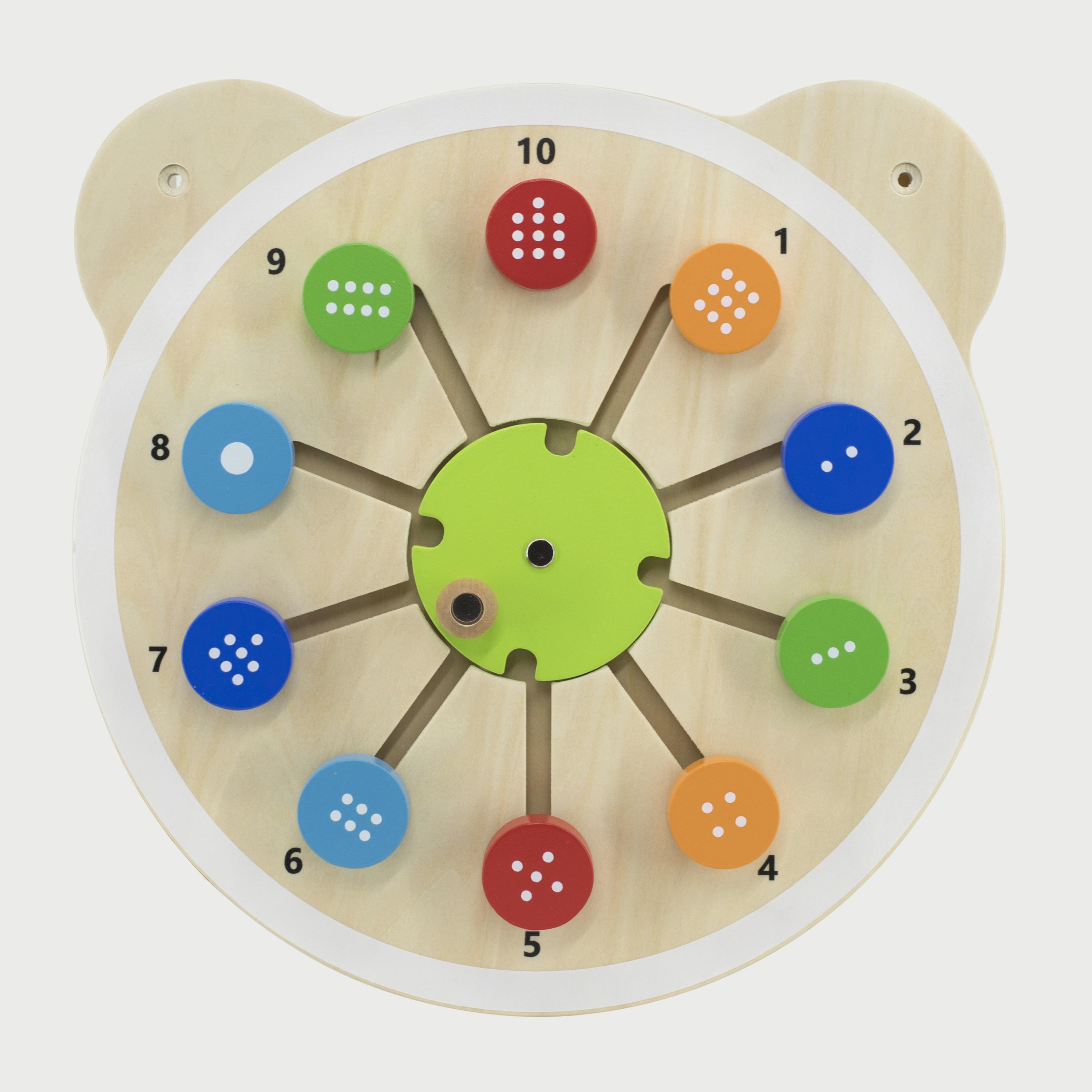 Wall Toy Matching Numbers | Montessori Number Learning Wall Board for Kids 18M+