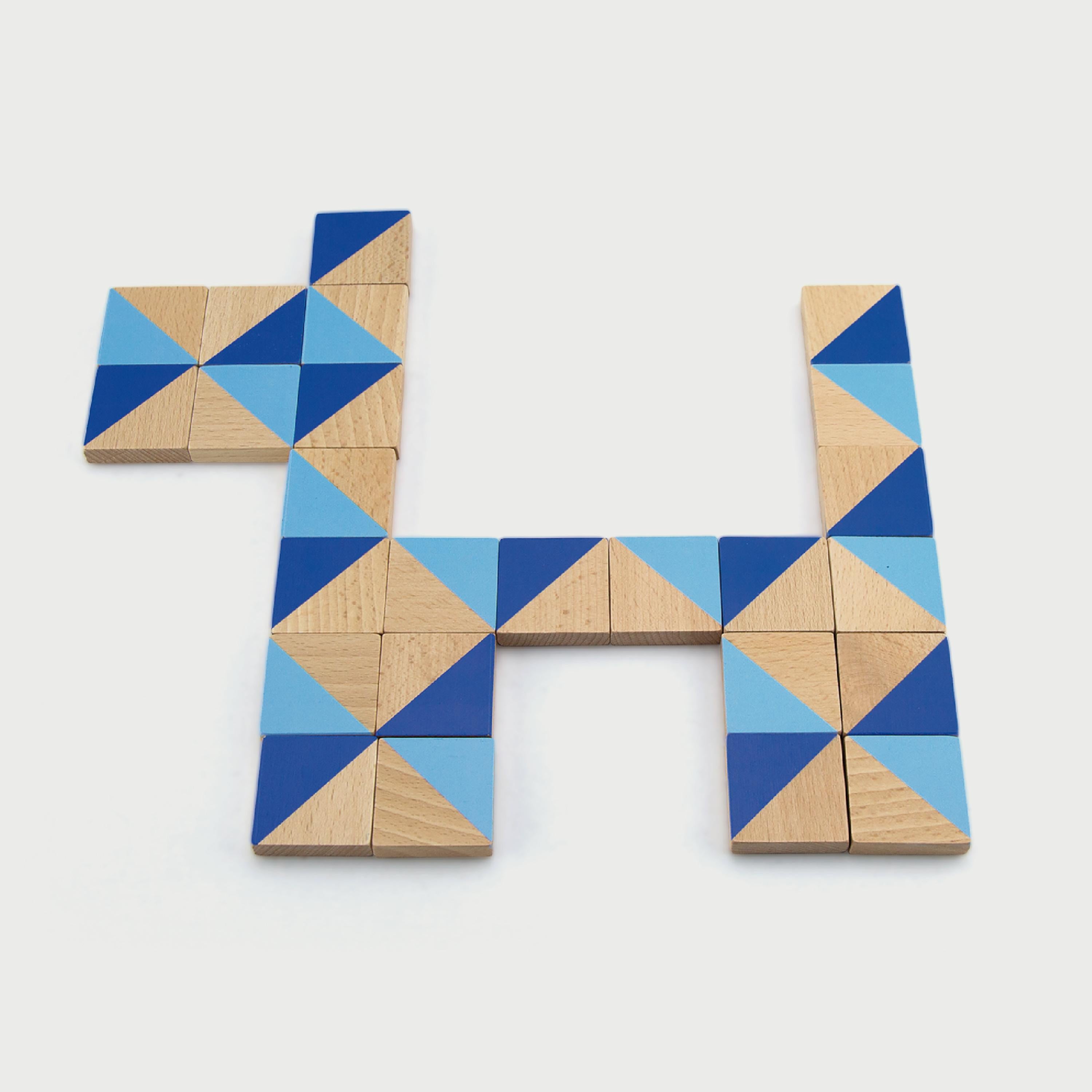 Magnetic Visual Blocks 40 Pcs | Montessori Tangram Puzzle Learning Toy for Kids 3+