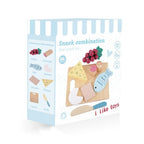 Wooden Snack Combination Set | Kids Pretend Play Food Accessories Box Toy
