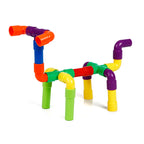 Cylinder & Pipe Manipulative 75 PCS | STEM Building &amp; Fine Motor Skills Toy Set