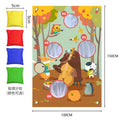 Bean Bag Toss Game | Portable 4-in-1 Kids Outdoor Party & Indoor Target Game