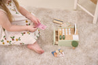 Kids Cash Register Toy Set | Pretend Play Supermarket Scanner & Credit Card Machine