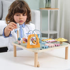 Multi Function Activity Table for Toddlers | Sensory Learning Busy Table 12M+