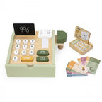 Kids Cash Register Toy Set | Pretend Play Supermarket Scanner & Credit Card Machine