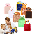 Touch Lends Animal Hair Cognitive Cognition 8 PCS | Kids Sensory Texture Learning Mats