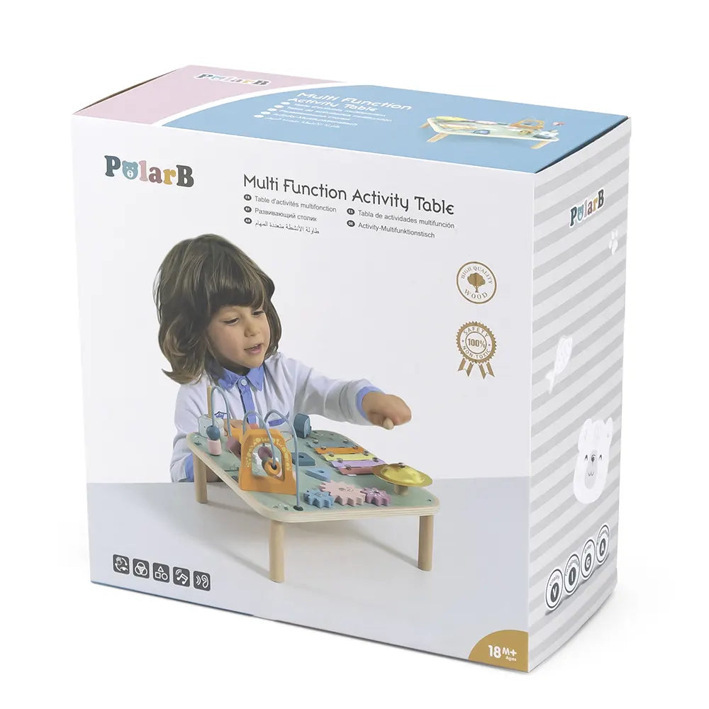 Multi Function Activity Table for Toddlers | Sensory Learning Busy Table 12M+