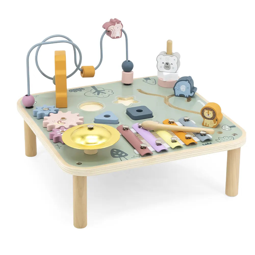 Multi Function Activity Table for Toddlers | Sensory Learning Busy Table 12M+