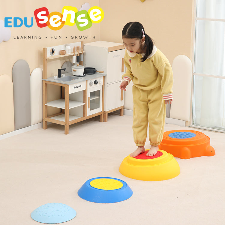 Tortoise Balance Stepping Stones | Kids Balance Coordination Play Set