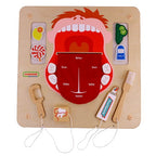 Oral Care Learning Board | Kids Dental Hygiene Educational Activity Board