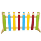 Pencils Fencing | Colorful Kids Outdoor Playground Fence with Gate Options