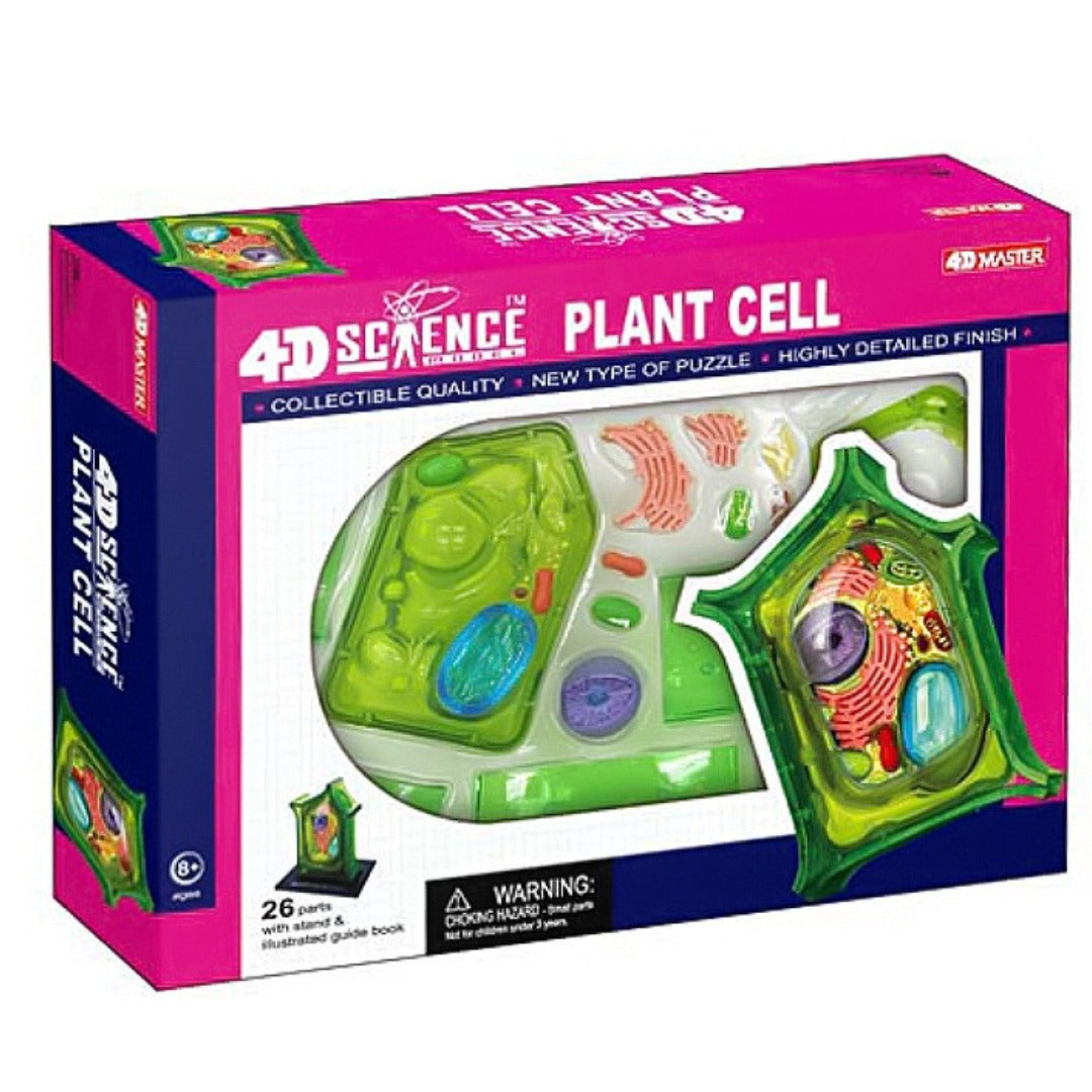 4D Vision Plant Cell Anatomy Model | 26 Pcs Educational STEM Biology Puzzle Toy