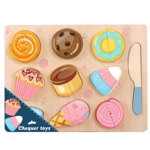 Wooden Puzzles Set of 6 | Kids Educational Hand-Eye Coordination Puzzle Toy