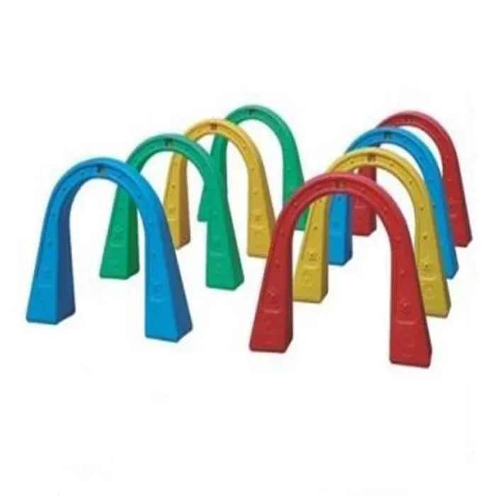 Children Plastic Drill Cave Set (8 Pcs) | Kids Playground Tunnel Obstacle Play Toy