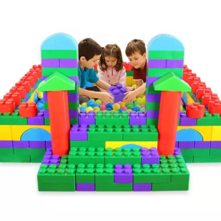 Mega Star Jumbo Building Block 45 Pcs | Large Life Size Kids Construction Toy Set