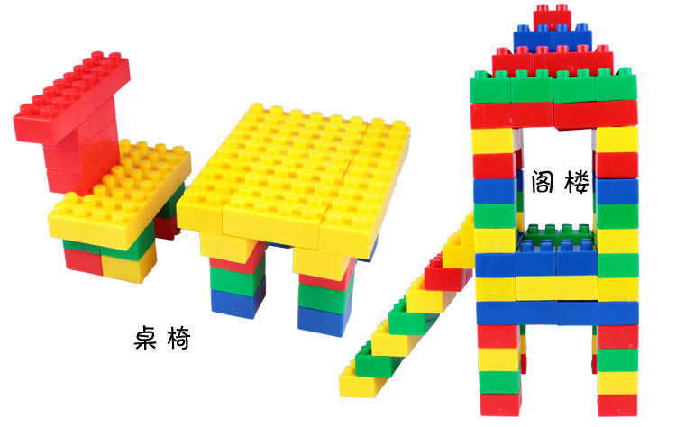 Driddle Big Building Blocks 55 Pcs | Large STEM Compatible Kids Building Bricks Set