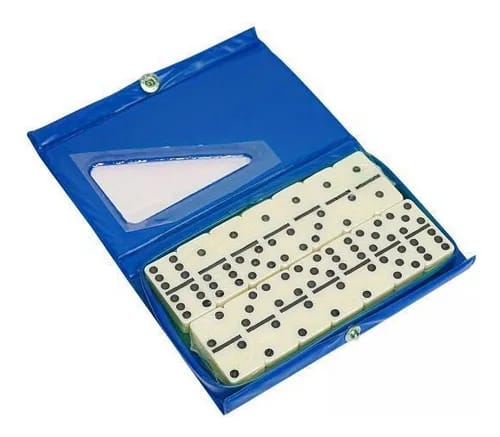 Domino Set 28 Pcs Portable Travel Suitcase | Classic Family Game