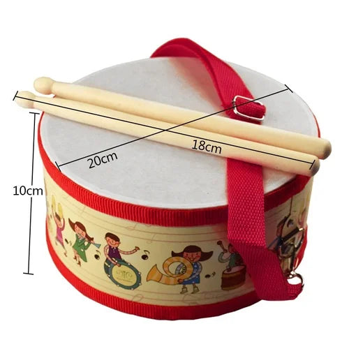 Drum, Wood, Early Educational Musical Instrument for Children
