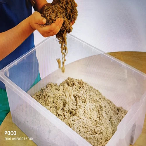 Kinetic Sensory Sand | Kids Mess-Free Tactile Play Sand 4 Colors