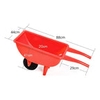 Kids Wheelbarrow Toy Outdoor Play | Garden & Sand Play Wheel Barrow