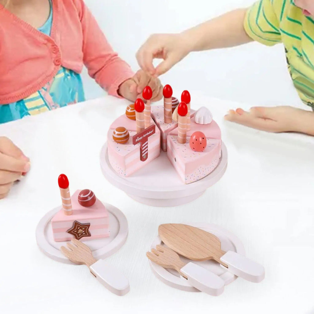 Interactive Birthday Cake Toy for Kids | Pretend Play Birthday Celebration Set 3+ Years