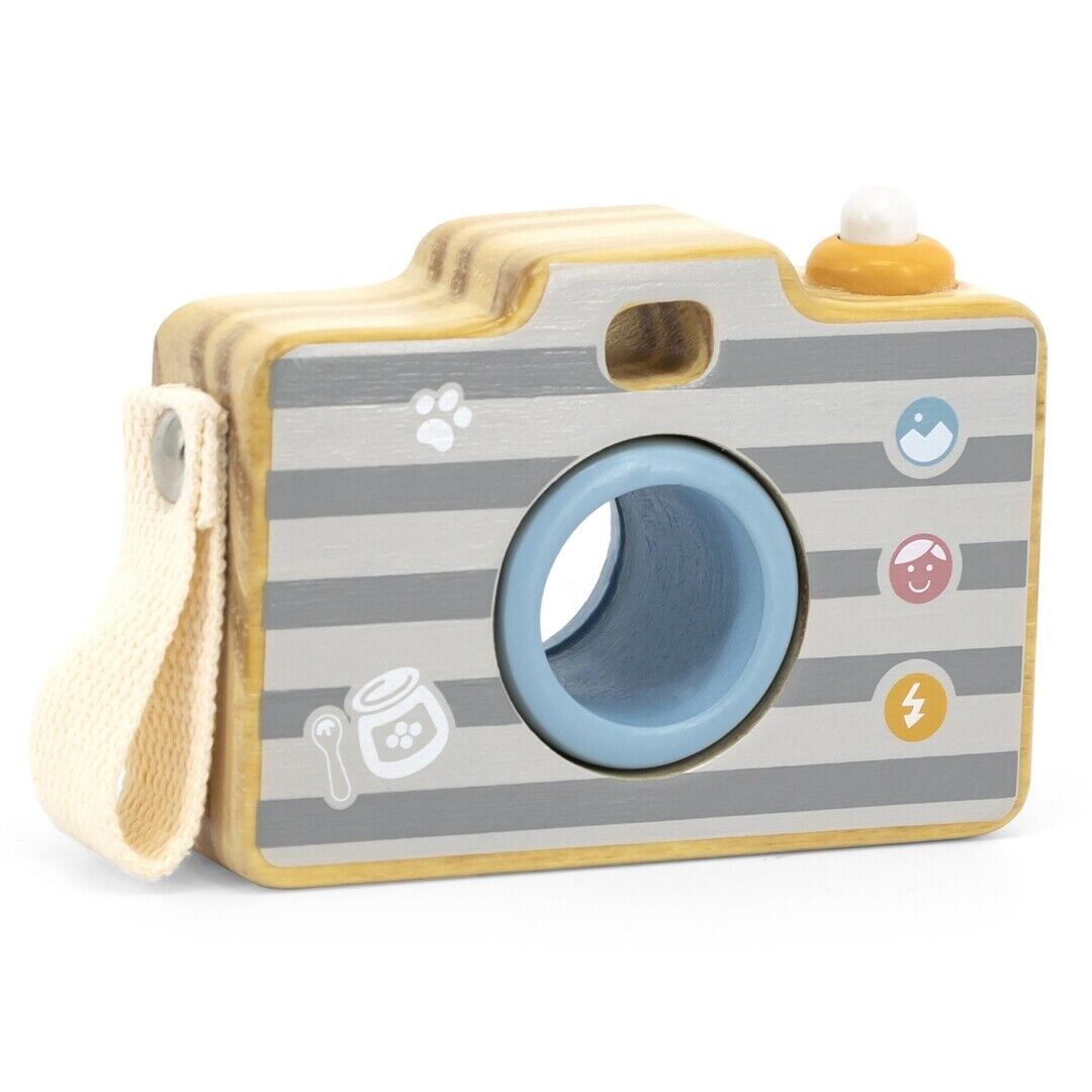 Wooden Camera Toy for Kids | Viga Polar B Kaleidoscope Pretend Play Toy