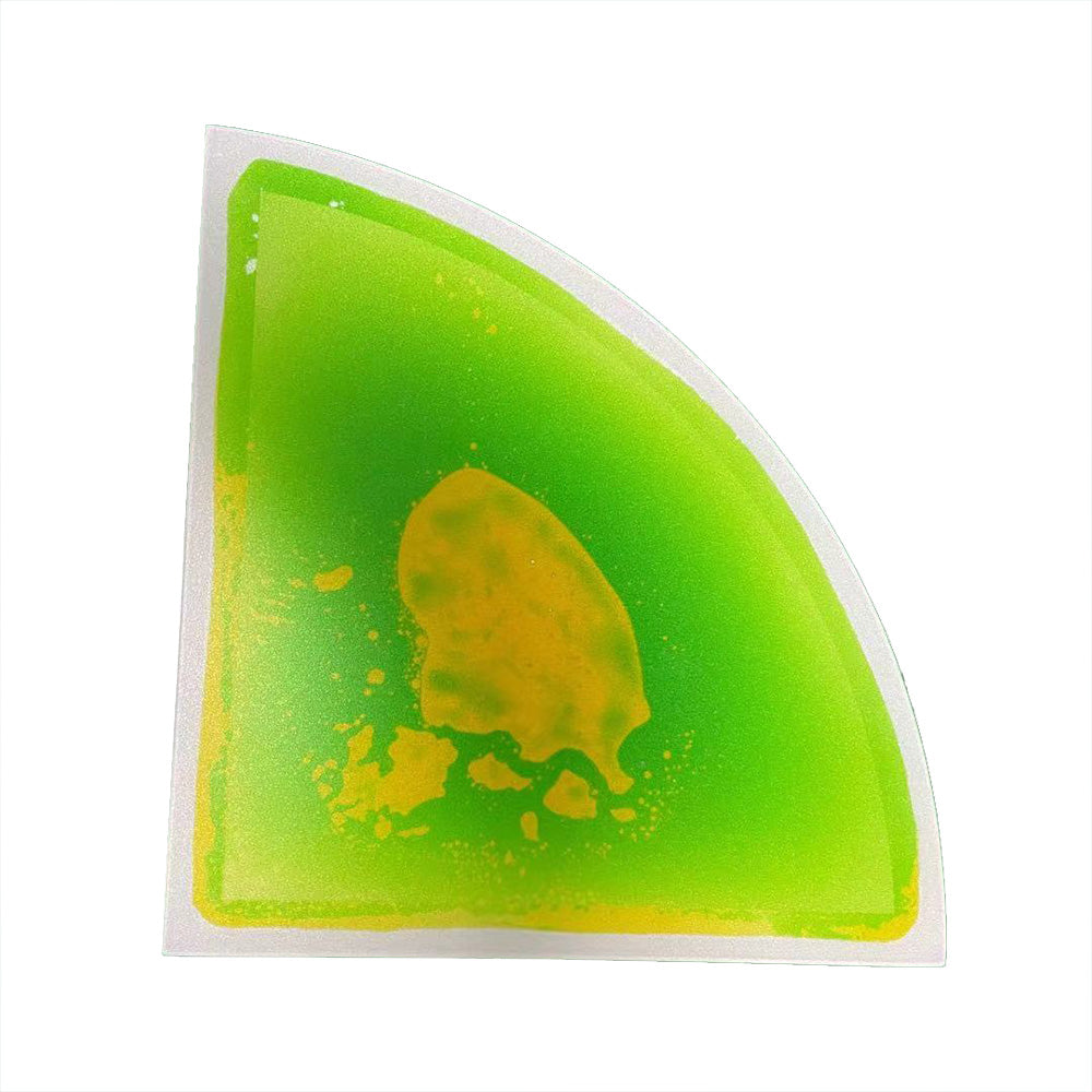 Pressure Sensitive Color Changing Liquid Floor Tiles 4 PCS Circle | Kids Sensory Gel Mats