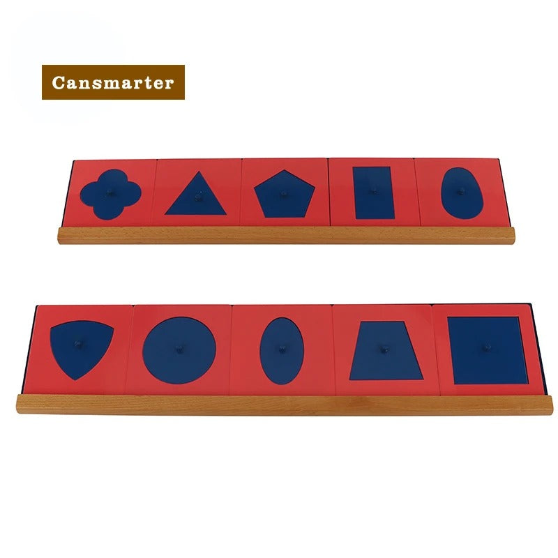 Metal Fraction Board Montessori Learning Toy | Kids Math Fractions Educational Set