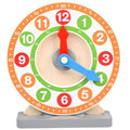 Teaching Clock Wooden | Kids Educational Math & Learning Activity Toy Set