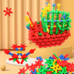 Building Blocks Intelligence Toys 187 Pcs | Kids Magic STEM Educational Construction Set