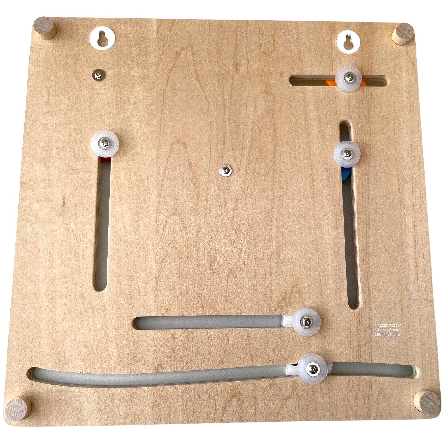 Wooden Calendar with Clock | Montessori Time, Weather & Seasons Learning Board for Kids
