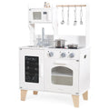 Little Chef's Kitchen with Light and Sound | Classic White Wooden Play Kitchen