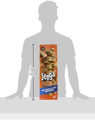 Giant Tumble Tower 3 Feet+ | Wooden Family Stacking Block Game