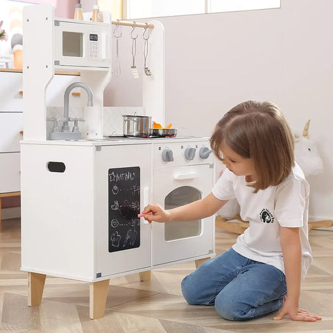 Little Chef's Kitchen with Light and Sound - Classic White